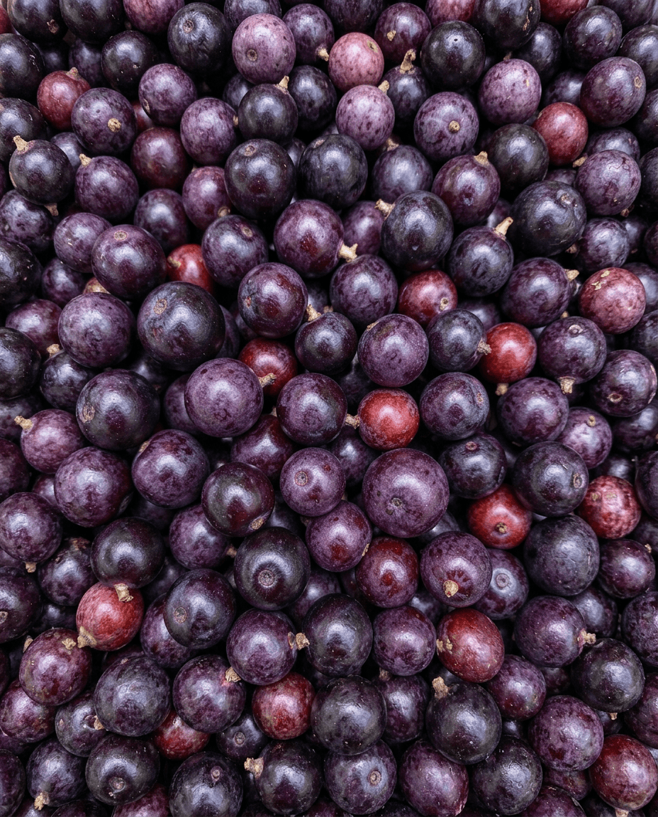 Textura — açaí (frutas)